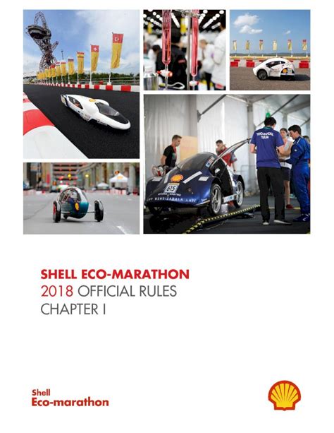 eco shell marathon rules|Global Rules .